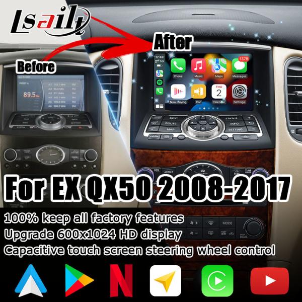 Infiniti QX50 EX EX35 EX25 EX37 Nissan skyline crossover Android HD screen