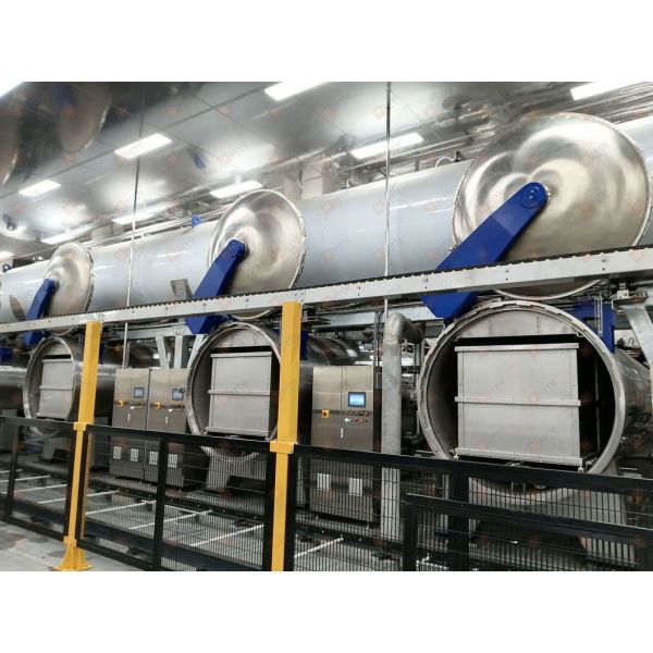 Canned Food Vegetable Meat Oilve Artichoke Pet Food Sterilizer Retort Autoclave