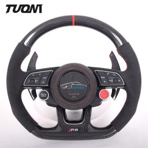 Wholesale Audi RS3 S3 A3 A4 RS4 Alcantara Carbon Fiber Steering Wheel OEM Wheels from china suppliers