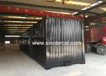 Capacity 50T Box Semi Trailer Storage Containers Air Brake