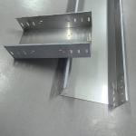 Non Combustible Stainless Iron Electric Cable Trunking For Wall Mounted Or
