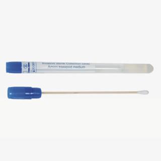 Disposable 12 * 75mm Transport Swab With Cotton Head, Viscose Head For Male,