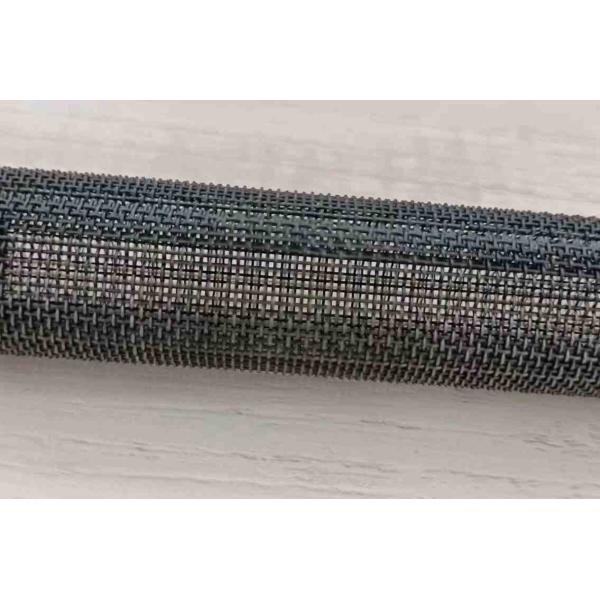 Woven Carbon Steel Wire Mesh Perforated Metal Cylinder Abrasion Resistance