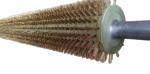 Industrial Custom Size Copper Wire / Brass Steel Wire Bristles Cylinder Brush