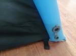 Black Polyester 190T 2 Man Beach Inflatable Camping Tent Blow Up Beach Tent