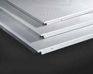 Wholesale Hidden Frame Metal False Ceiling 600x600MM , Perforated Aluminum Ceiling Panels from china suppliers