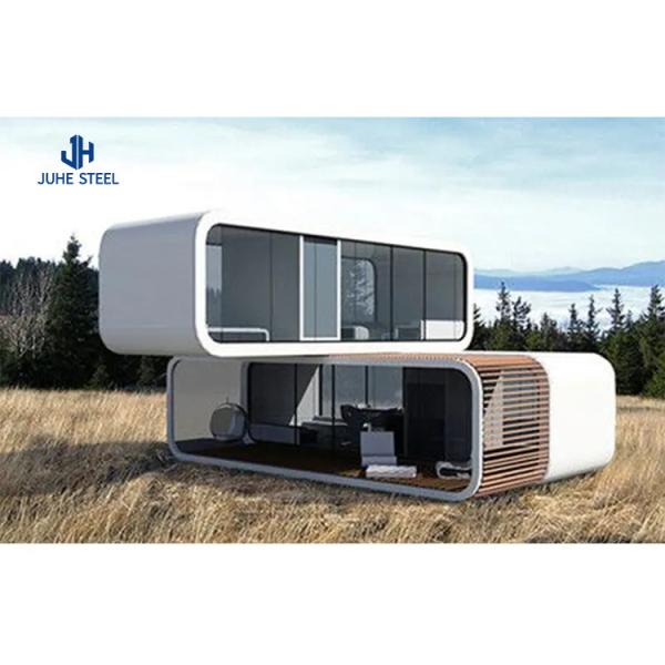 Aluminum Window Easy Assembly Luxury Fabricated Living Container House for