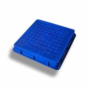 Wholesale Elite Sewer Drain SMC Manhole Cover EN124 Environmentally Friendly 600 X 600mm from china suppliers