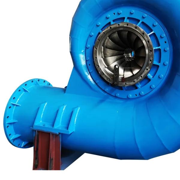 Brush Excitation Mode Water Turbine Generator With Horizontal Installation