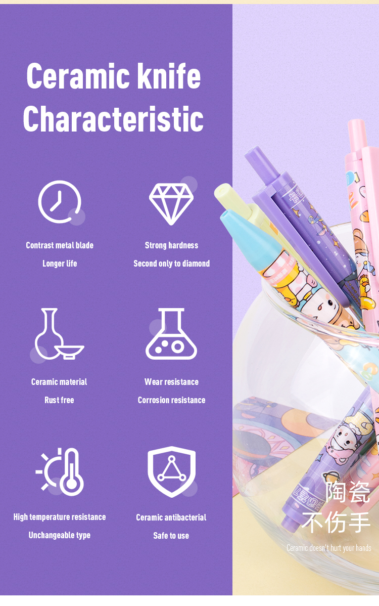 Ten Color Options for Art Engraving Portable Pen Shape Craft Hobby Knife Paper Pen Cutter
