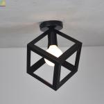 Iron Pendant Light Home Art Baking Paint Black LED Nordic Pendant Light