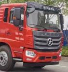 Dayun self-unloading cargo transport truck three-axle rear drive diesel 3 seats