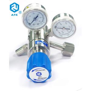 Wholesale Argon Oxygen Cylinder 1/4&quot; NPT SS316 Gas Pressure Regulator from china suppliers