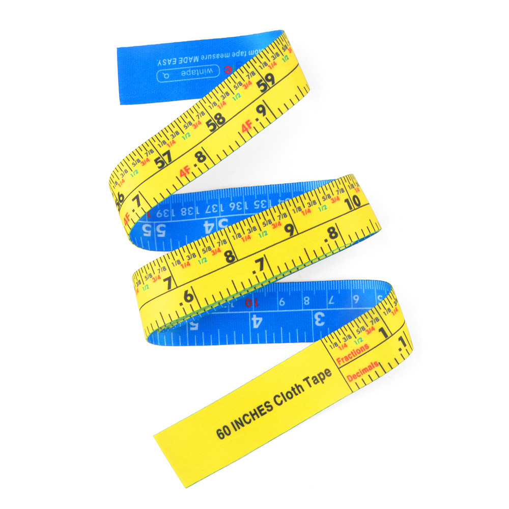 Simple Clothing Tape Measure Tool 152cmX2.5cm For Fitness And Health