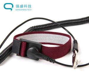 Wholesale Rose Red ESD Wrist Strap Used For Grounding The ESD Clean Room from china suppliers