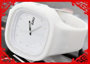 Wholesale Customized logo really 3 atm waterproof ss.com silicone Jelly watches with removable face from china suppliers