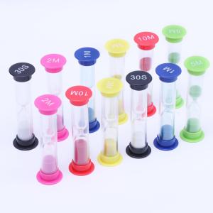 Wholesale Home Decoration Plastic Hourglass DIY Hourglass Timer For Game from china suppliers