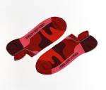 Odor Resistant Antibacterial Ankle Socks Anti Skid Sporty Style