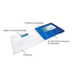 7inch USB LCD Video Brochure Card light operated For Advertising