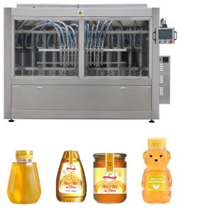 Wholesale Piston Glass Jar Filling Equipment Line Digital Display Volume Setting from china suppliers