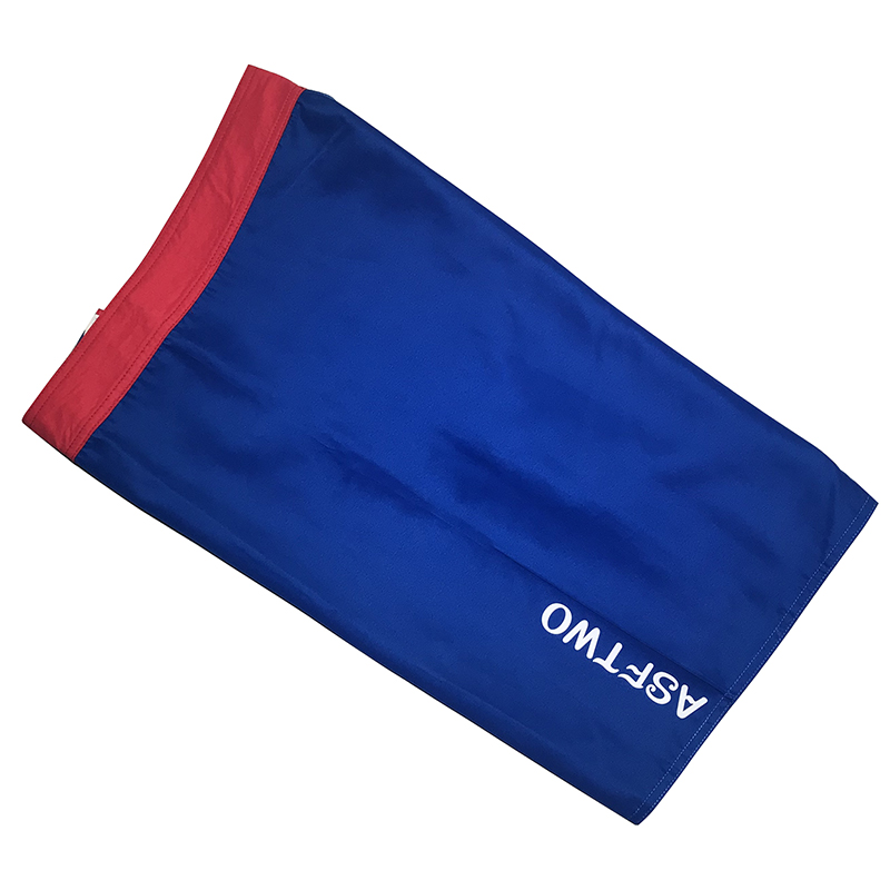 Anti Shrink Custom Beach Shorts Non Stick Sand Solid Color Eco Friendly Unfading