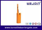Automatically Security Boom Gates 220V / 110V Road Security Gates Orange Color