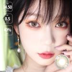 Oem 14.2 Natural Soft Honey Gray Contact Lenses Two Tone