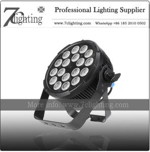 Wholesale Round Parcan 18X12W LED PAR Light RGBW with Strobe Dimming Change Lighting Effect from china suppliers