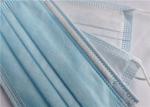 Blue Colour 3 Ply Disposable Protective Face Mask With Earloop