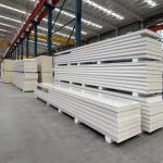 Sustainable Construction PU Sandwich Panel 100% Waterproof Fireproof 50mm