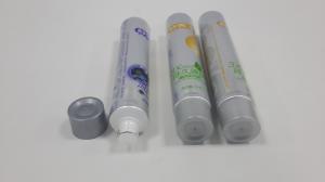 Wholesale Silver Toothpaste Tube Containers Screw On Cap Aluminum Plastic Tube Diameter 30mm from china suppliers