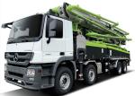 Euro 5 Emission Boom Concrete Pump Truck 48m 3 Axis New Condition