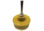 3 Piece Tapered Bristle Disc Set Abrasive Filled Bristles Disc brush 50mm with