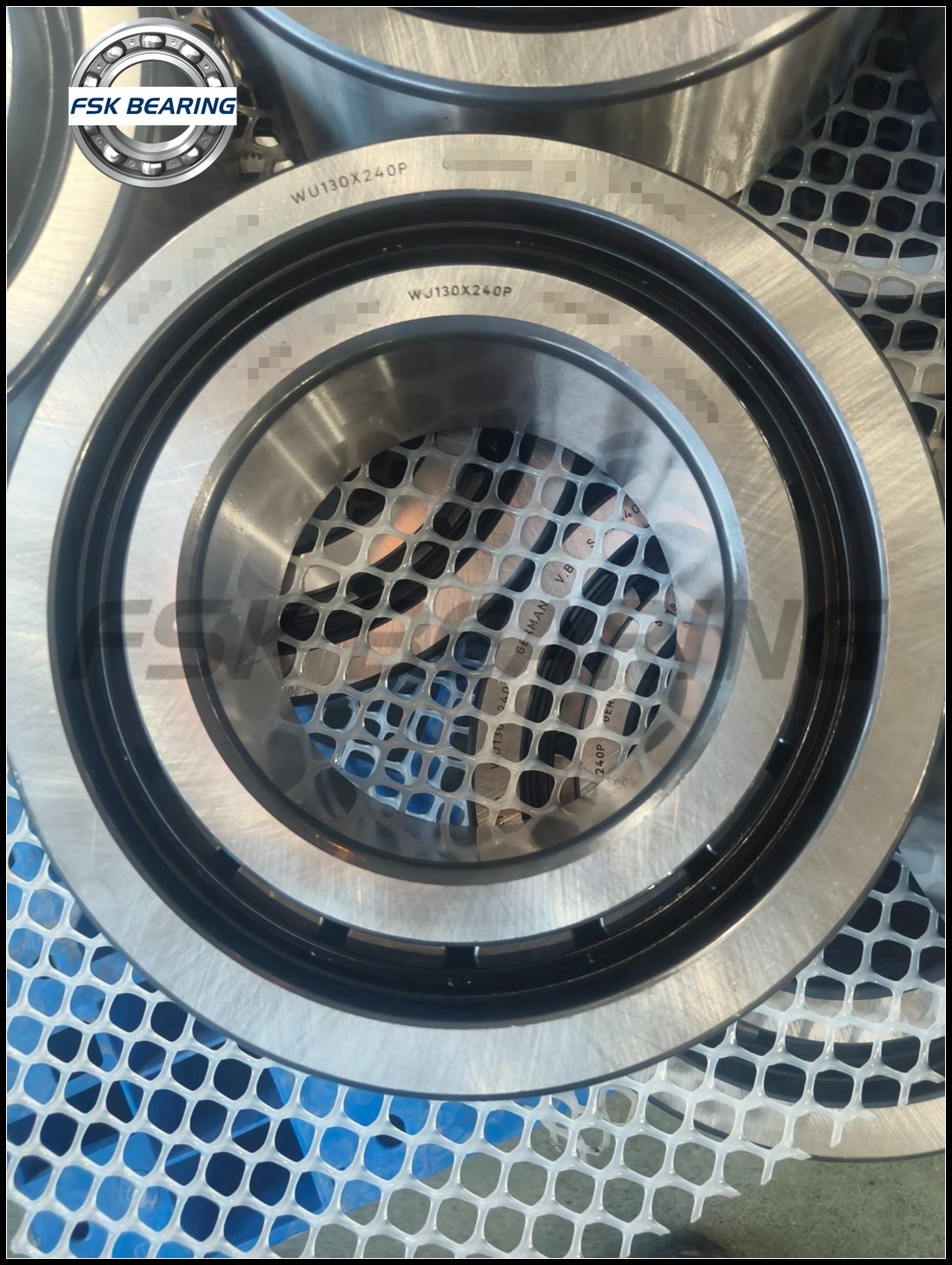 WJ/WJP 130x240P Railway Locomotive Bearing With Polyamide Cage / Metal Cage