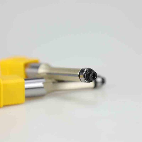 Customized High Quality 6mm 8mm 12mm Shank 2/3/4 Flute CNC Flush Trim Router Bit With Bearing for Woodworking Tools