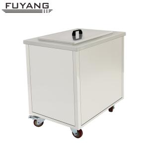 Wholesale Casters Large Industrial Ultrasonic Cleaner Stainless Steel Single Tank 560L from china suppliers