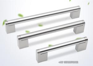 Wholesale Contemporary Stainless Steel Cabinet Handles Brushed Multifunction from china suppliers