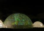 UV Resistant Geodesic Dome Tent Customized Color For Wedding Ceremony