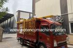Water Tank 500L Cement Mixer Drum Cleaning Machine Max Water Flow 90L/Min