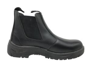 Wholesale Insulation Womens Black Work Boots , No Laces Composite Steel Toe Shoes from china suppliers