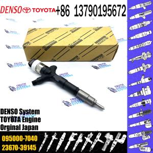 Wholesale Common Rail Injector 23670-39145 095000-7040 Injector For TOYOTA 2KD-FTV, D-4D, TRH2 Injector Nozzle 23670-39145 095000- from china suppliers