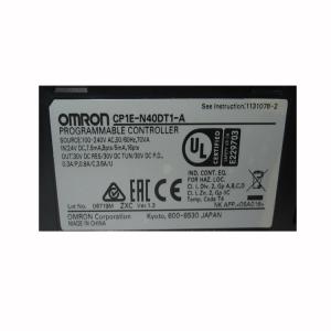 Wholesale 24V DC Relay Omron PLC CP1E Analog Input Module CP1E-N40DR-A from china suppliers