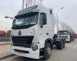 HOWO A7 Tractor Truck 6*4 Used Diesel Engine Second Hand HOWO 371hp 30tons