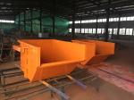 Self Dumping Dumpsters Crane Boat Skip 4 Yard Customized With Your Logo