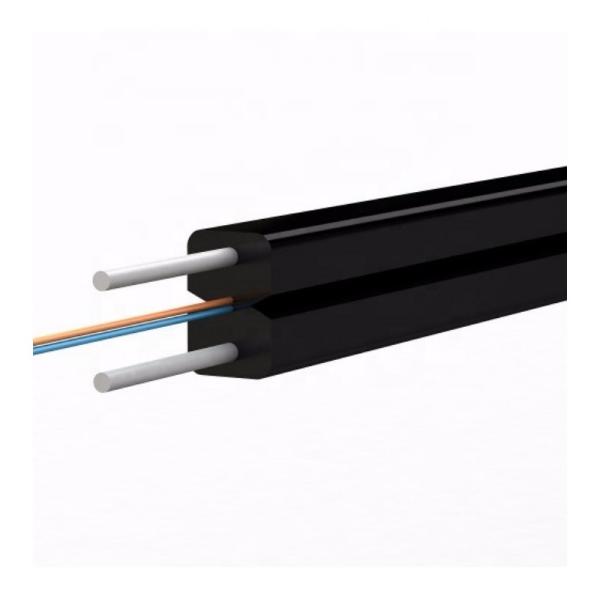 100 N/100mm FTTH Indoor 1 Core G657A1 G657A2 GJXFH GJFJ8v/H Drop Cable Fiber