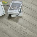Brown Gray Wood Flooring Grain Waterproof Hardwood Flooring Engineered Flooring