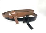 Knotted Decoration 4.5cm Ladies Waist Belt Without Buckle