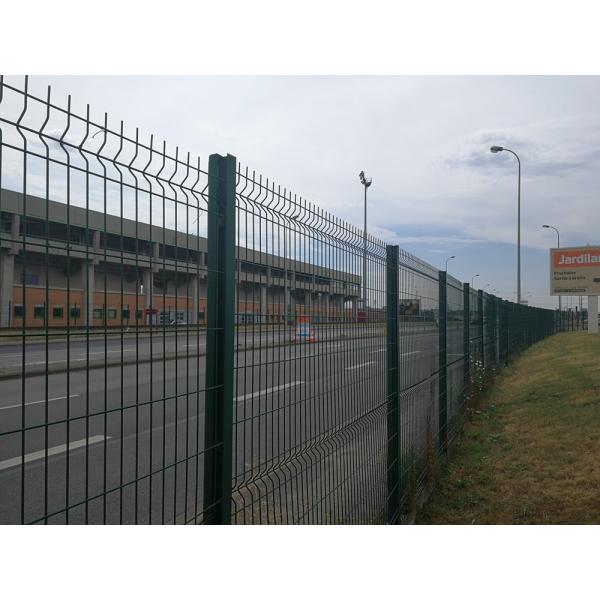 Home Outdoor 3d Curved Welded Wire V Mesh Security Fencing