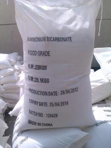 Wholesale Ammonium Bicarbonate Food Grade manufacture in China from china suppliers