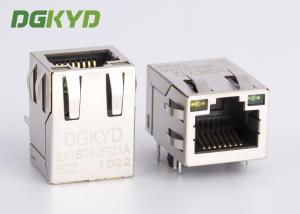 Wholesale RJ45 Connector 100 megabit Cat 5 ethernet modular jack with internal magnetics from china suppliers